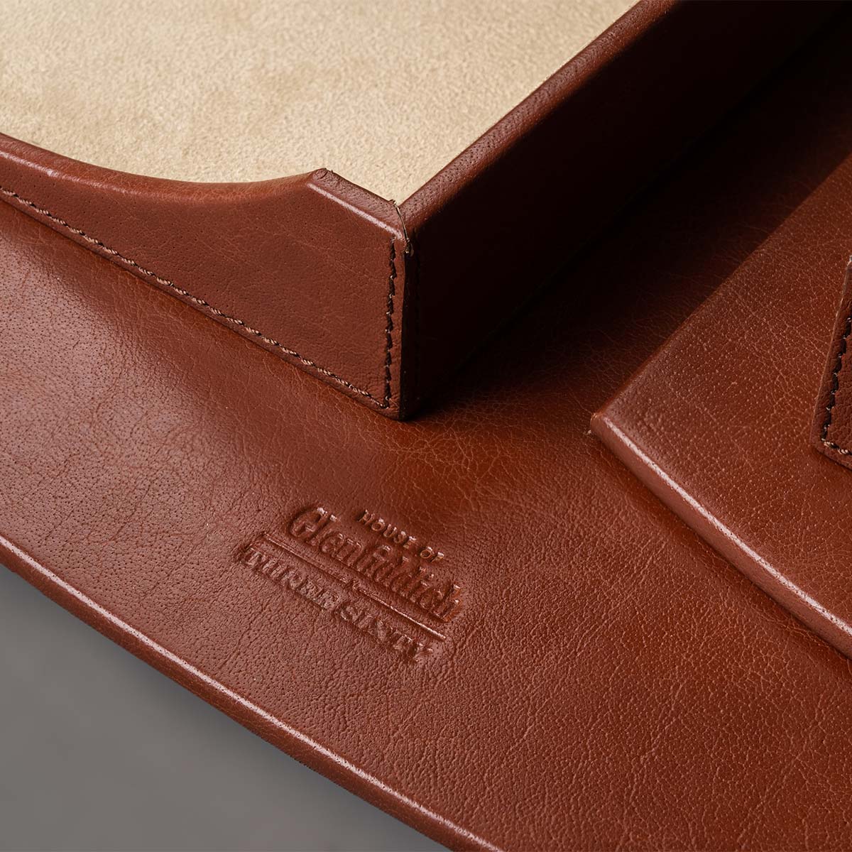 Arch Desktop Organizer Set Cognac - Image 3