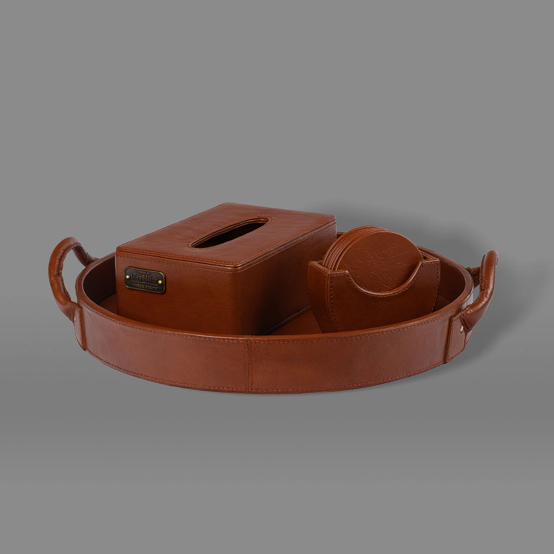 Casa Trio Set Waxy Cognac - Image 3