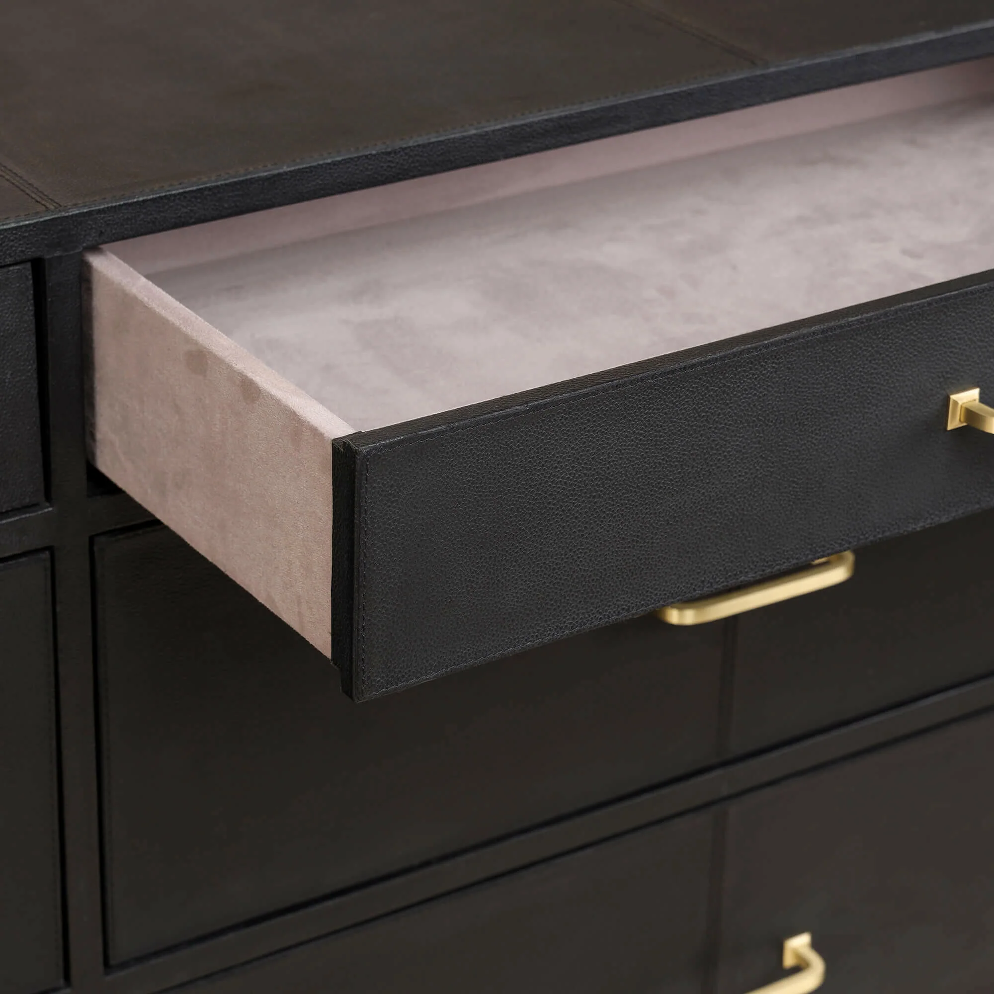 Chest of Six Drawers - Black - Image 8