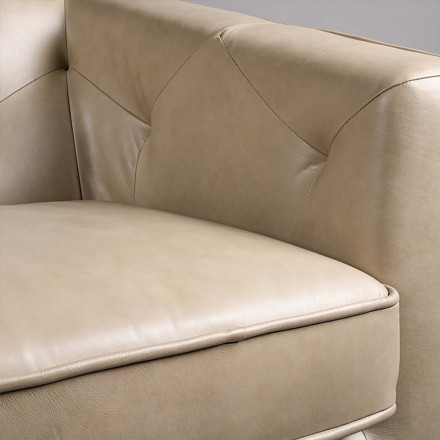Copenhagen Three Seater Sofa Beige - Image 5