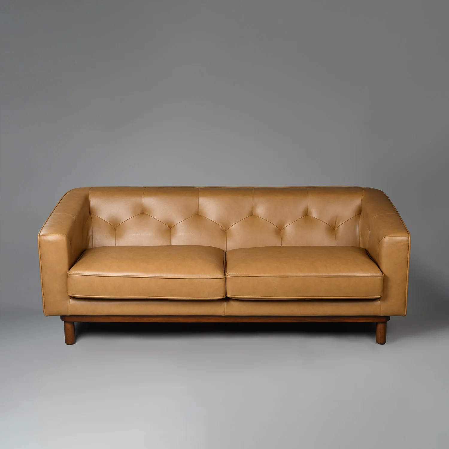 Copenhagen Three Seater Sofa Tan - Image 3