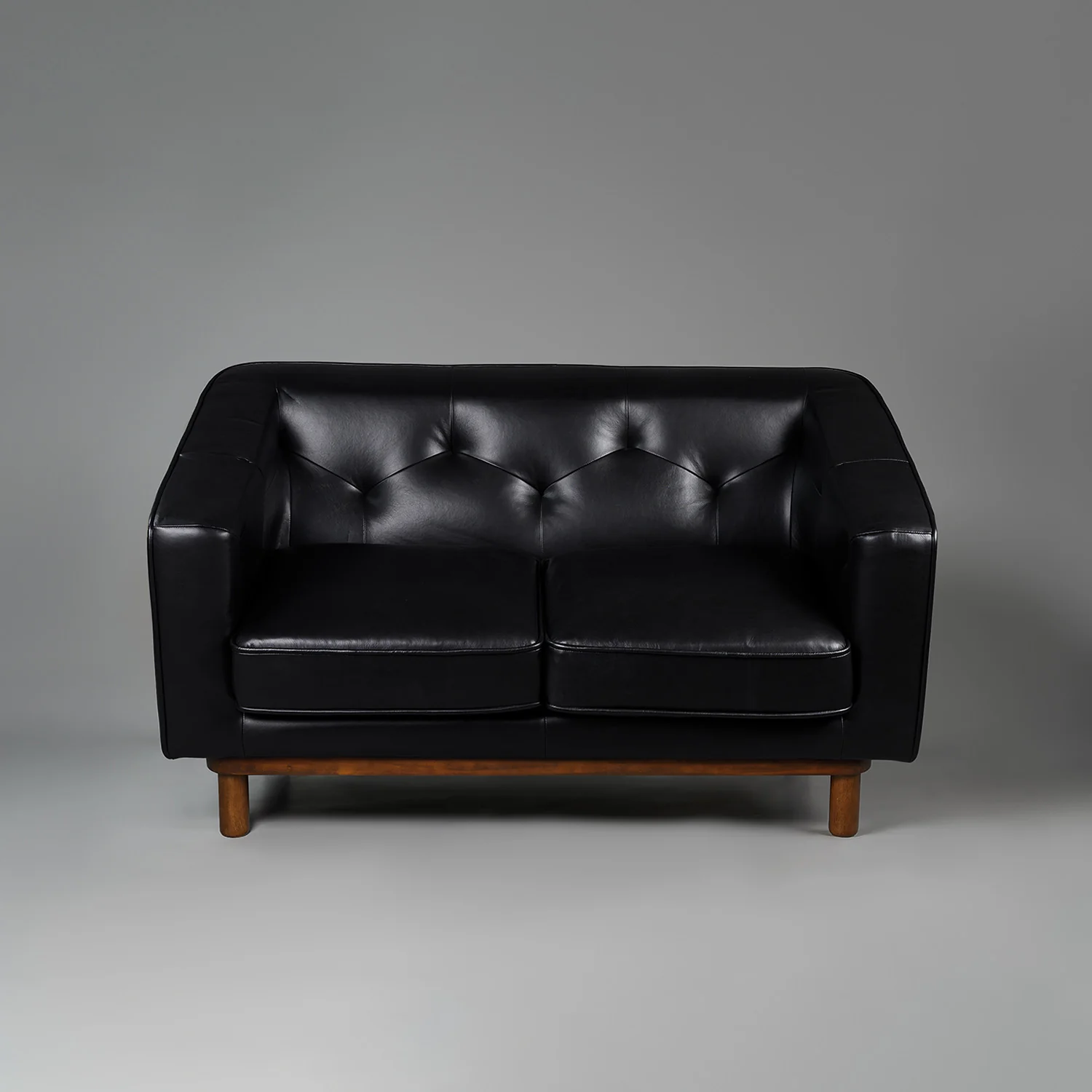 Copenhagen Two Seater Sofa Black - Image 3