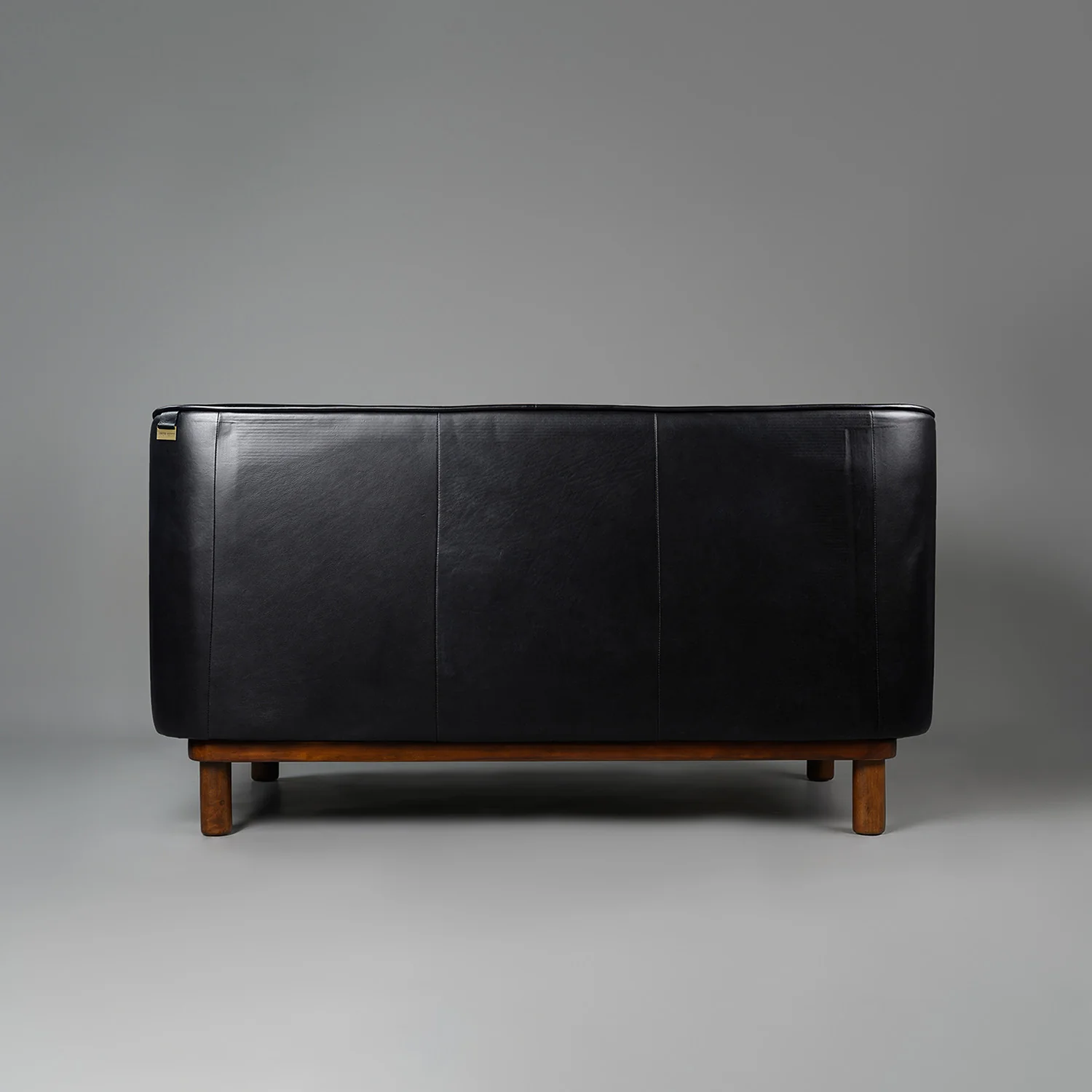 Copenhagen Two Seater Sofa Black - Image 4