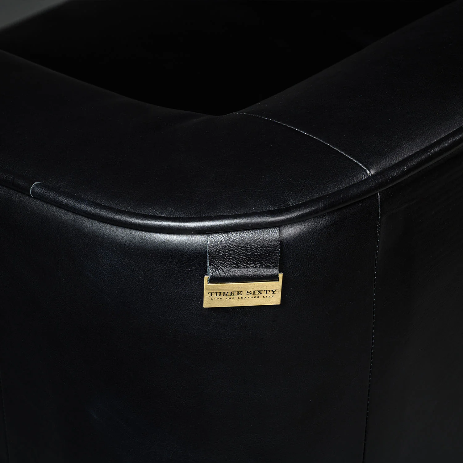Copenhagen Two Seater Sofa Black - Image 6