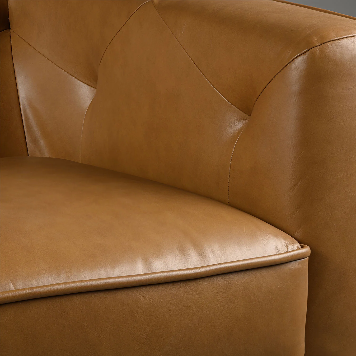 Copenhagen Two Seater Sofa Tan - Image 6