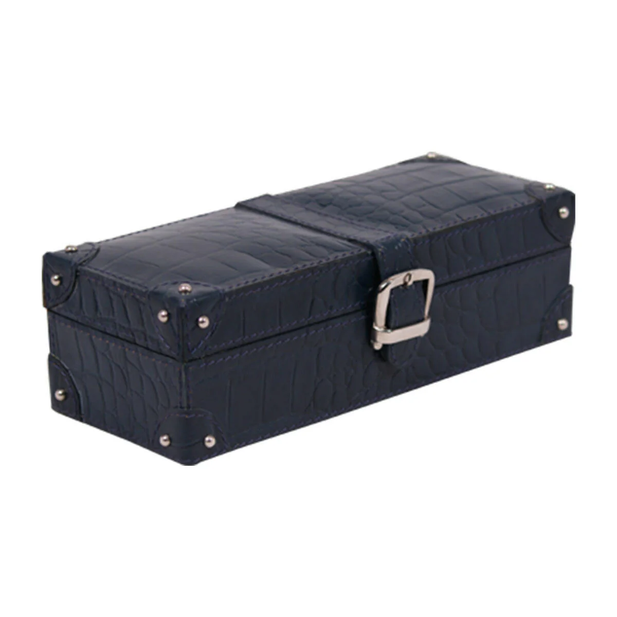 Eden Watch Box of 4 - Blue Croco - Image 4