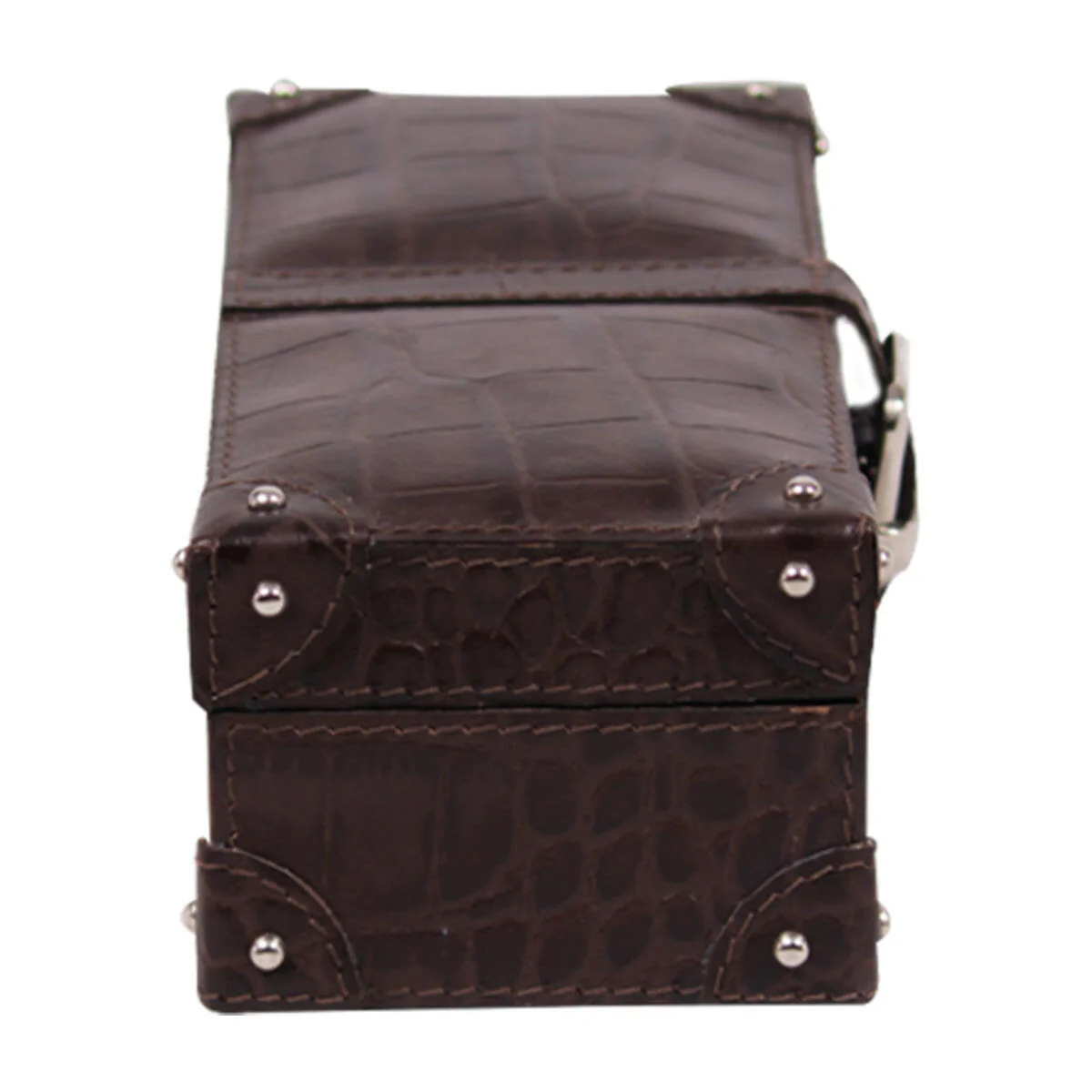 Eden Watch Box of 4 - Brown Croco - Image 5