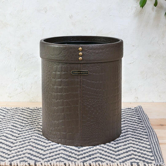 Eden Organiser, Waste Bin & Tissue Box Set Brown - Image 5