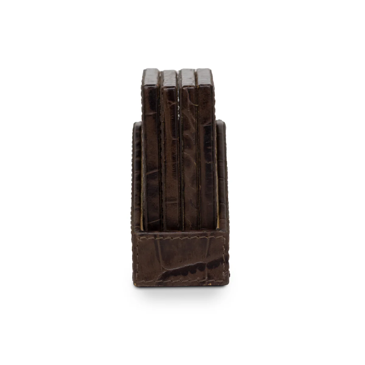 Eden Tissue Box & Coaster Set Brown - Image 10