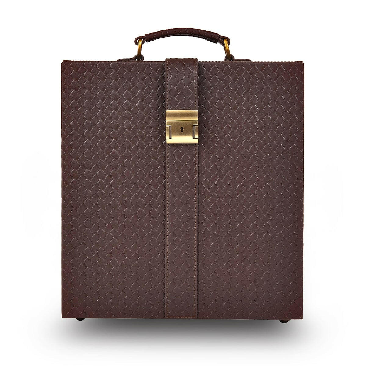 Entwine Briefcase Portable Bar Brown - Image 5