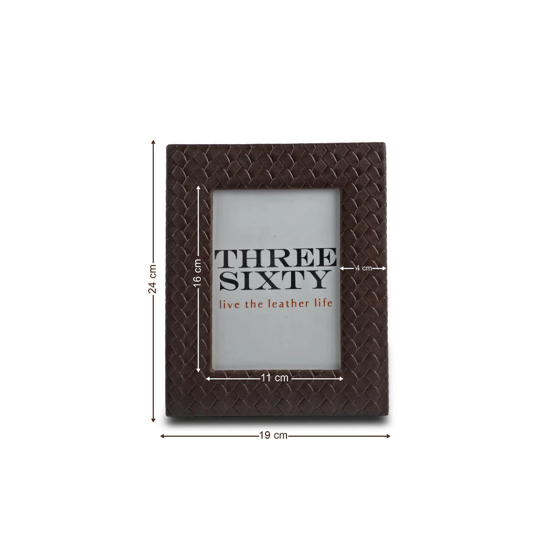 Entwine Photo Frame Brown - Image 6