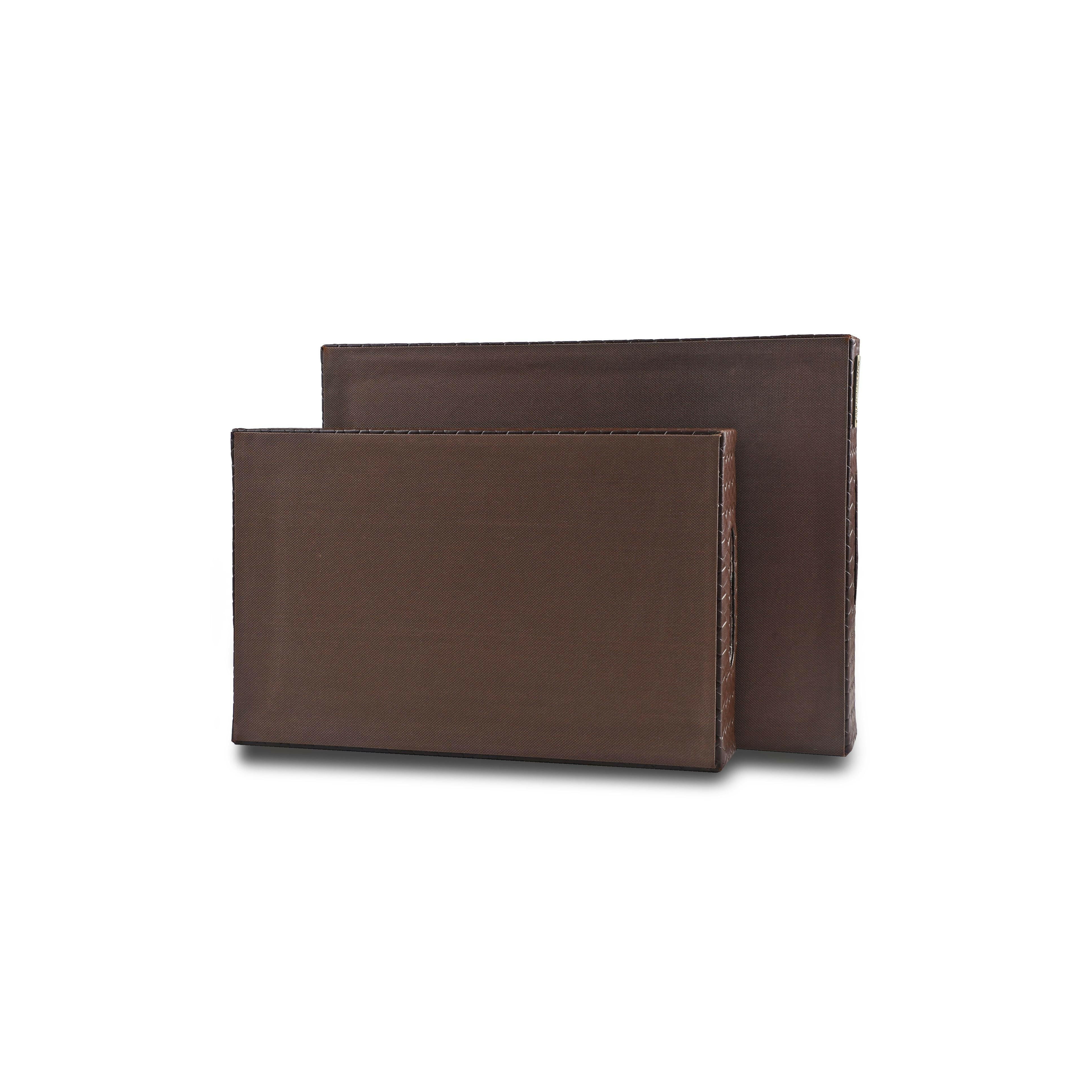 Entwine Multipurpose Trays Set Of 2 Brown - Image 7