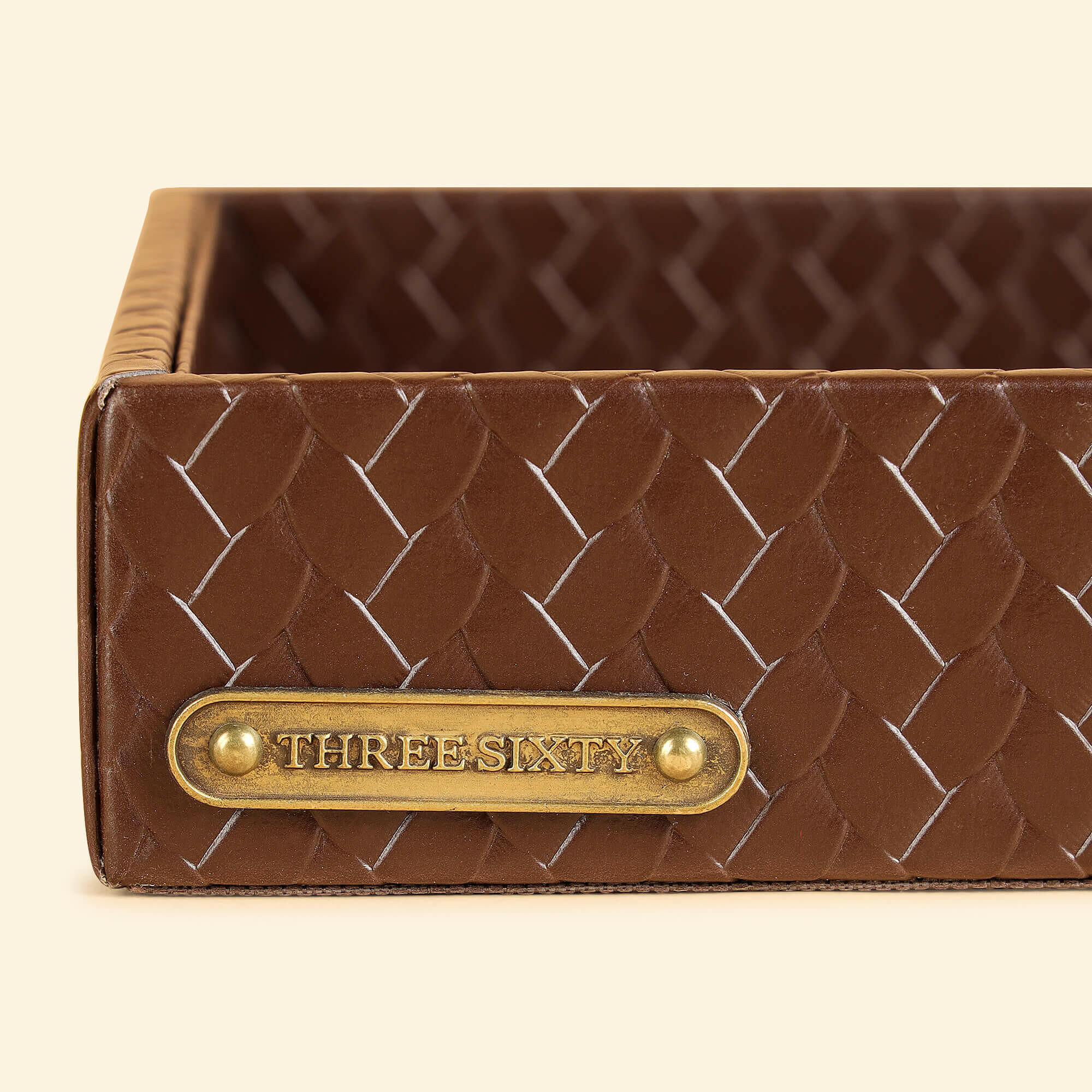Entwine Small Tray Brown - Image 6