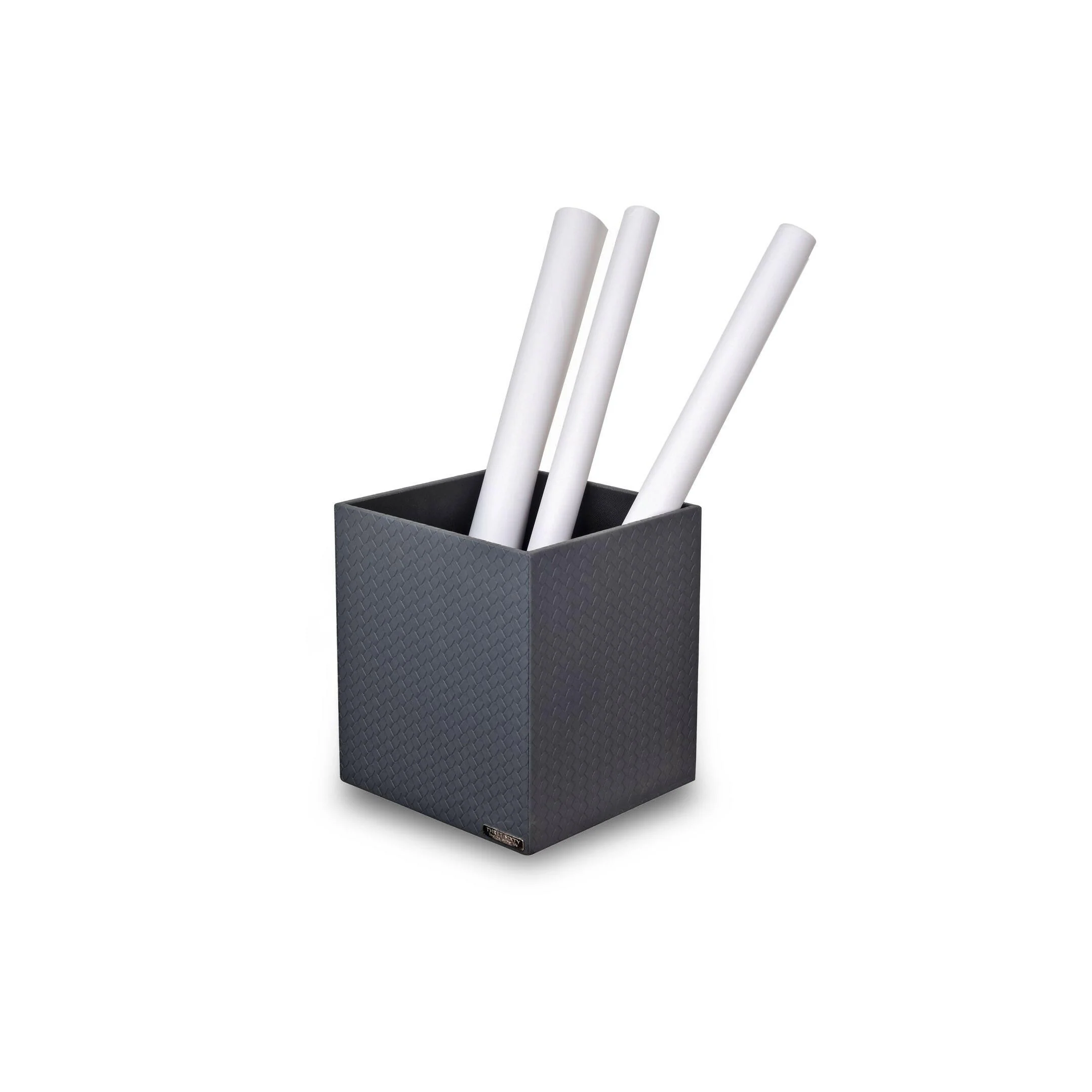 Entwine Taper Waste Bin Grey - Image 4