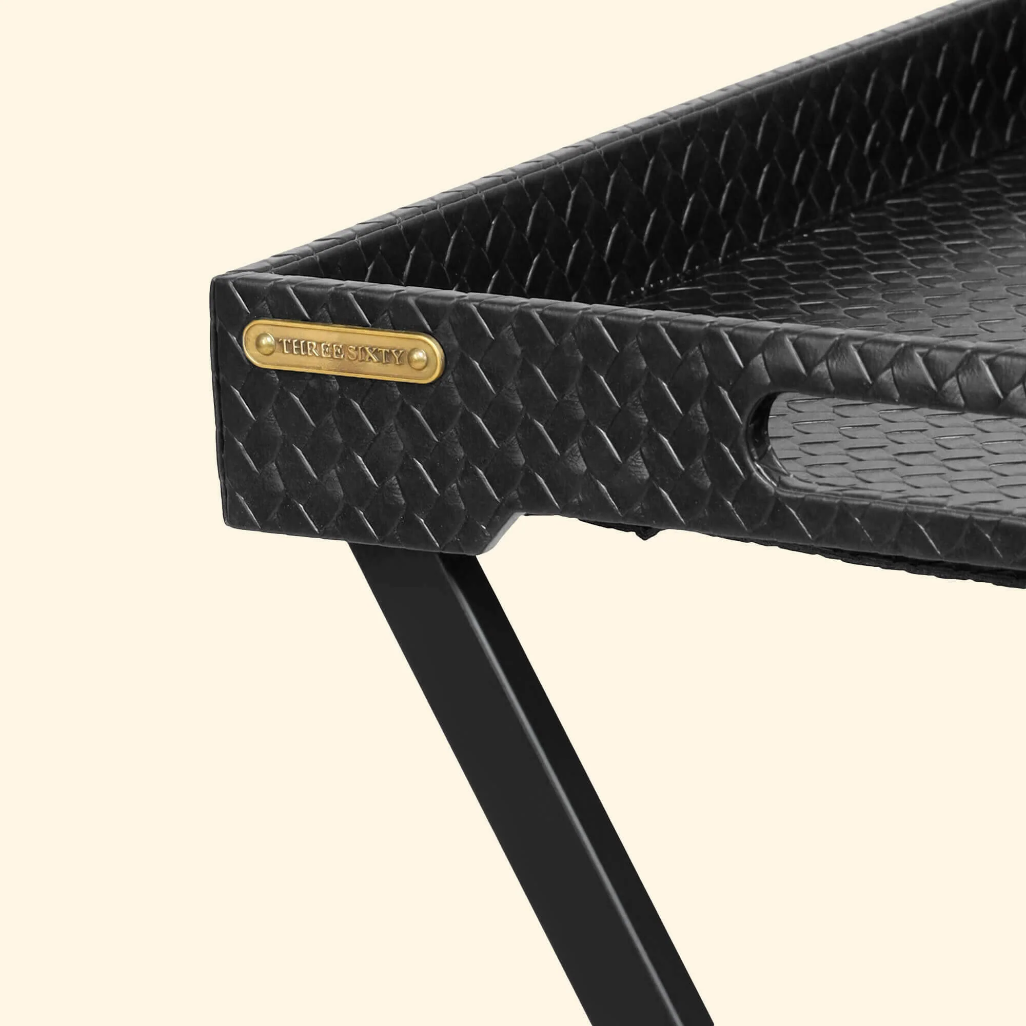 Entwine Tray On Stand Black - Image 6