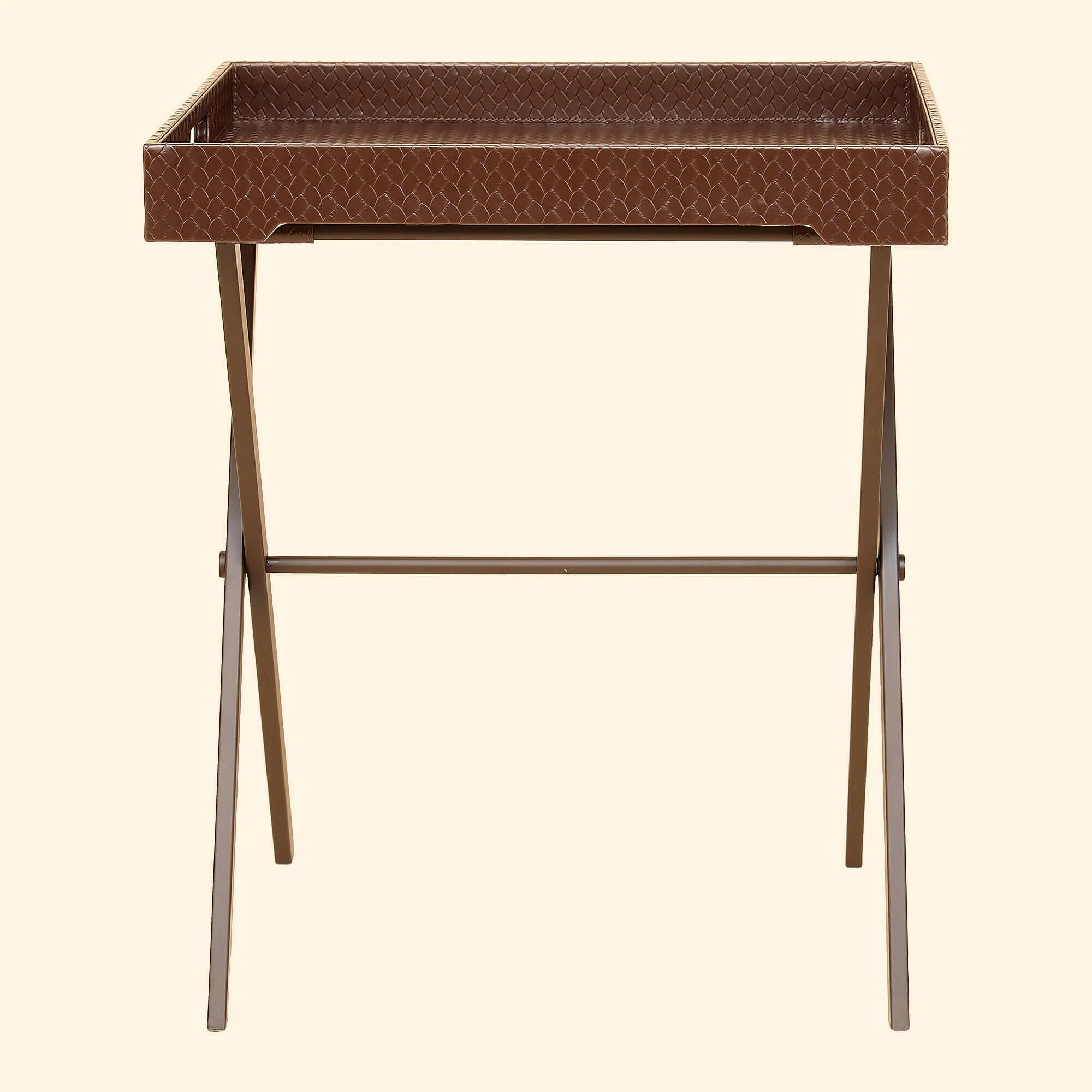 Entwine Tray On Stand Brown - Image 4