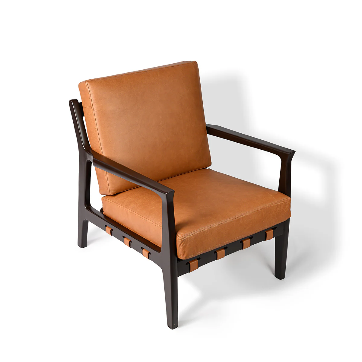 Haven Buckleback Lounge Chair Tan - Image 3