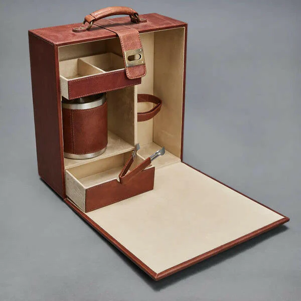 Hyde Portable Briefcase Bar Brown - Image 3