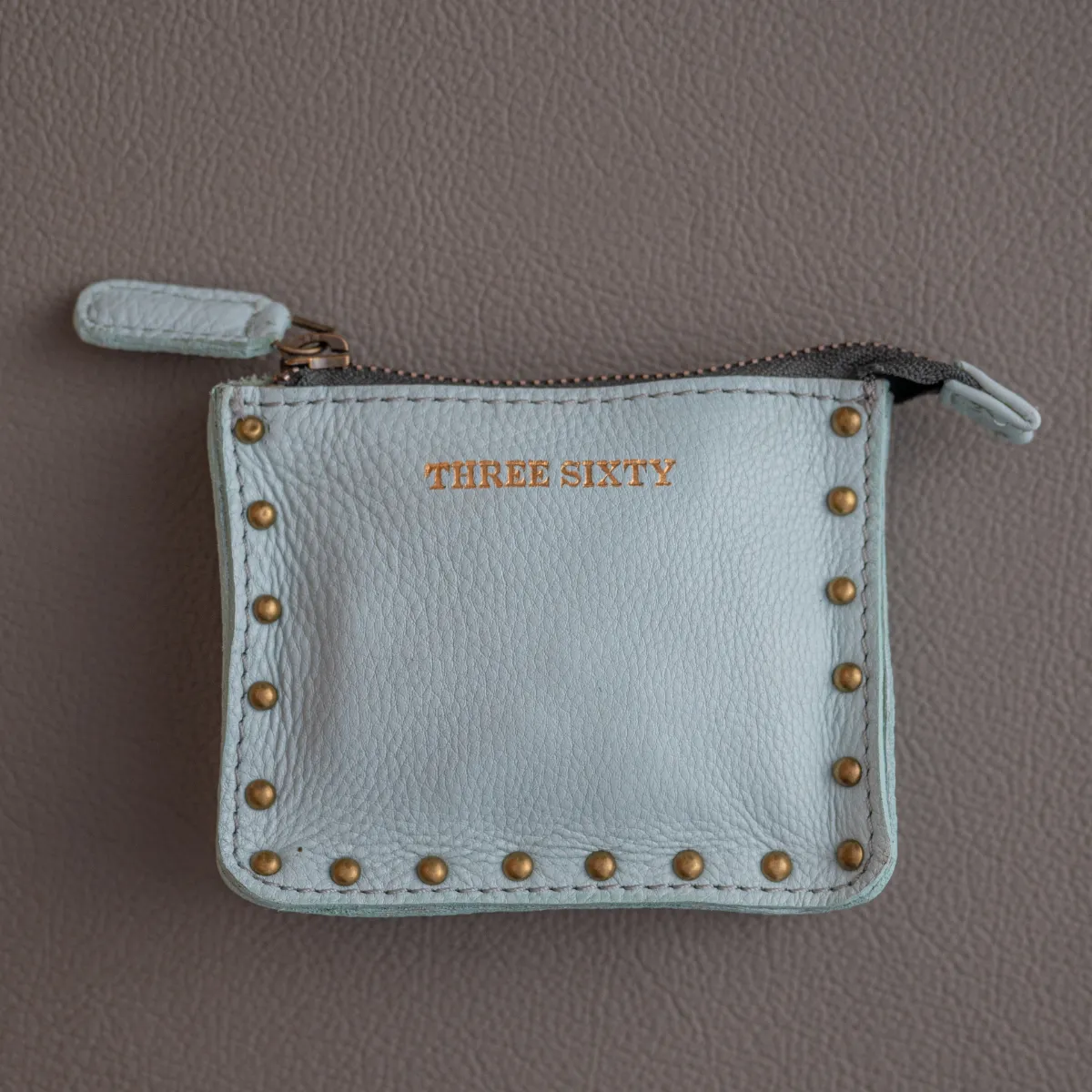 Ines Tote Bag And Small Utility Pouch Combo (Powder Blue) - Image 2