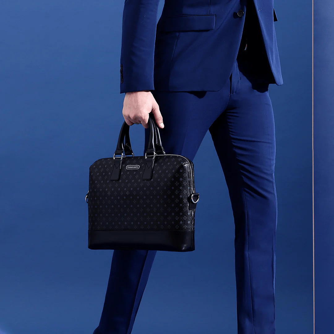 Laptop Bag Monogram Collection Black - Image 3