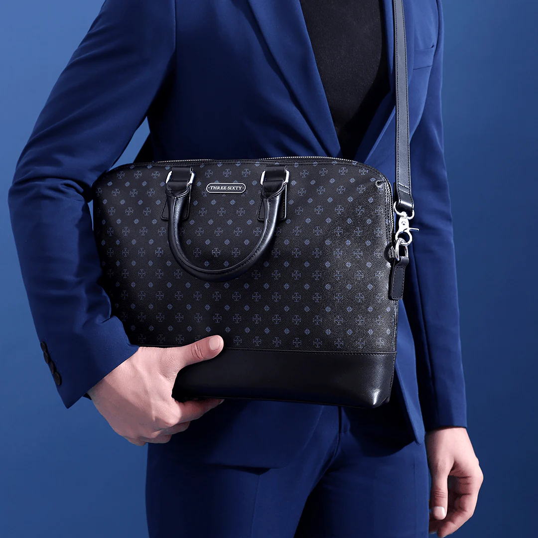 Laptop Bag Monogram Collection Black - Image 4