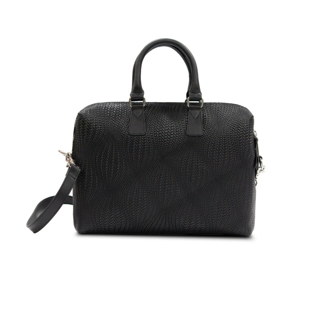 Laptop Bag Weave Collection Black - Image 5
