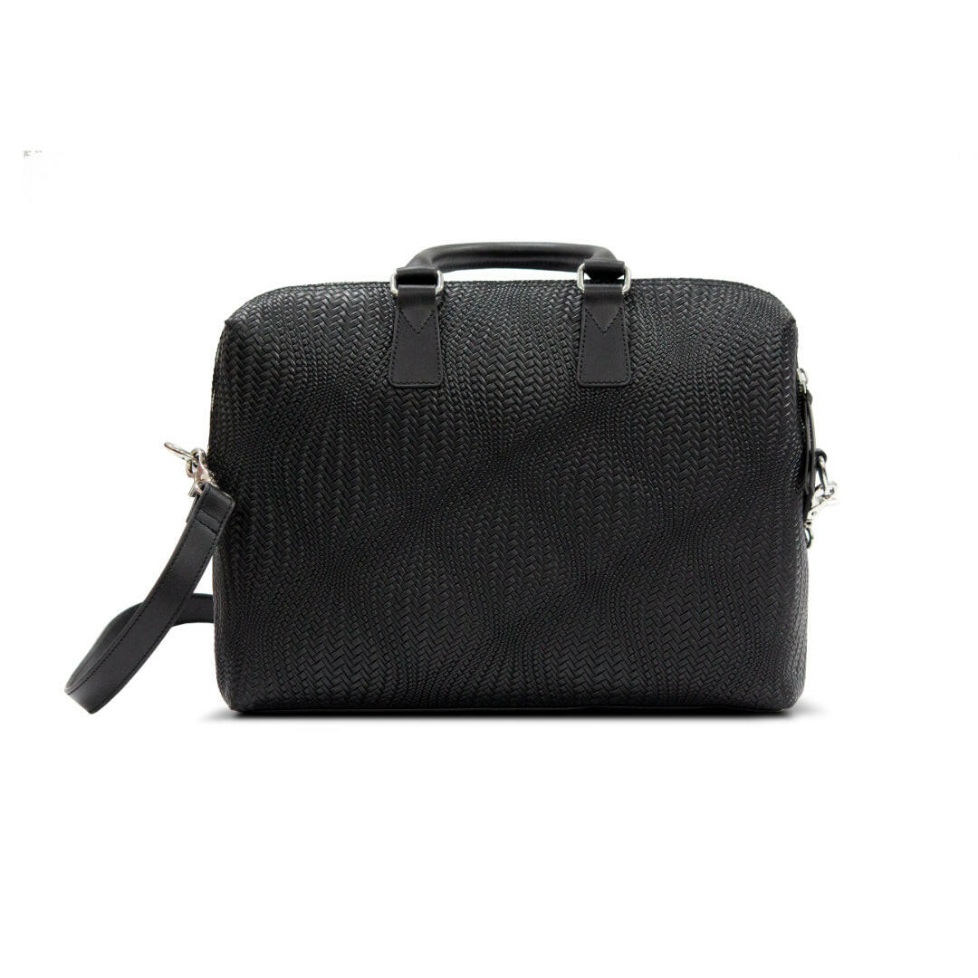 Laptop Bag Weave Collection Black - Image 6