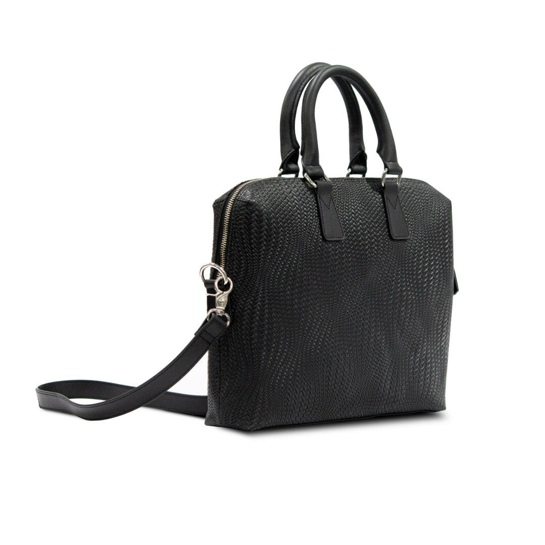 Laptop Bag Weave Collection Black - Image 7