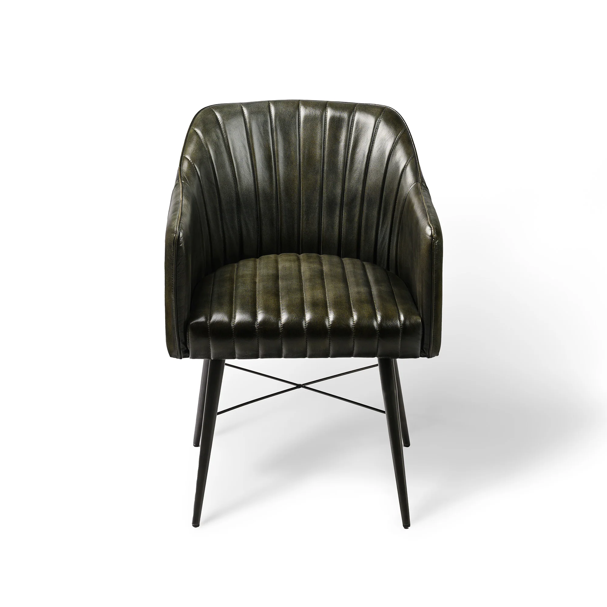 Linea Barrel Back Chair Grey - Image 2