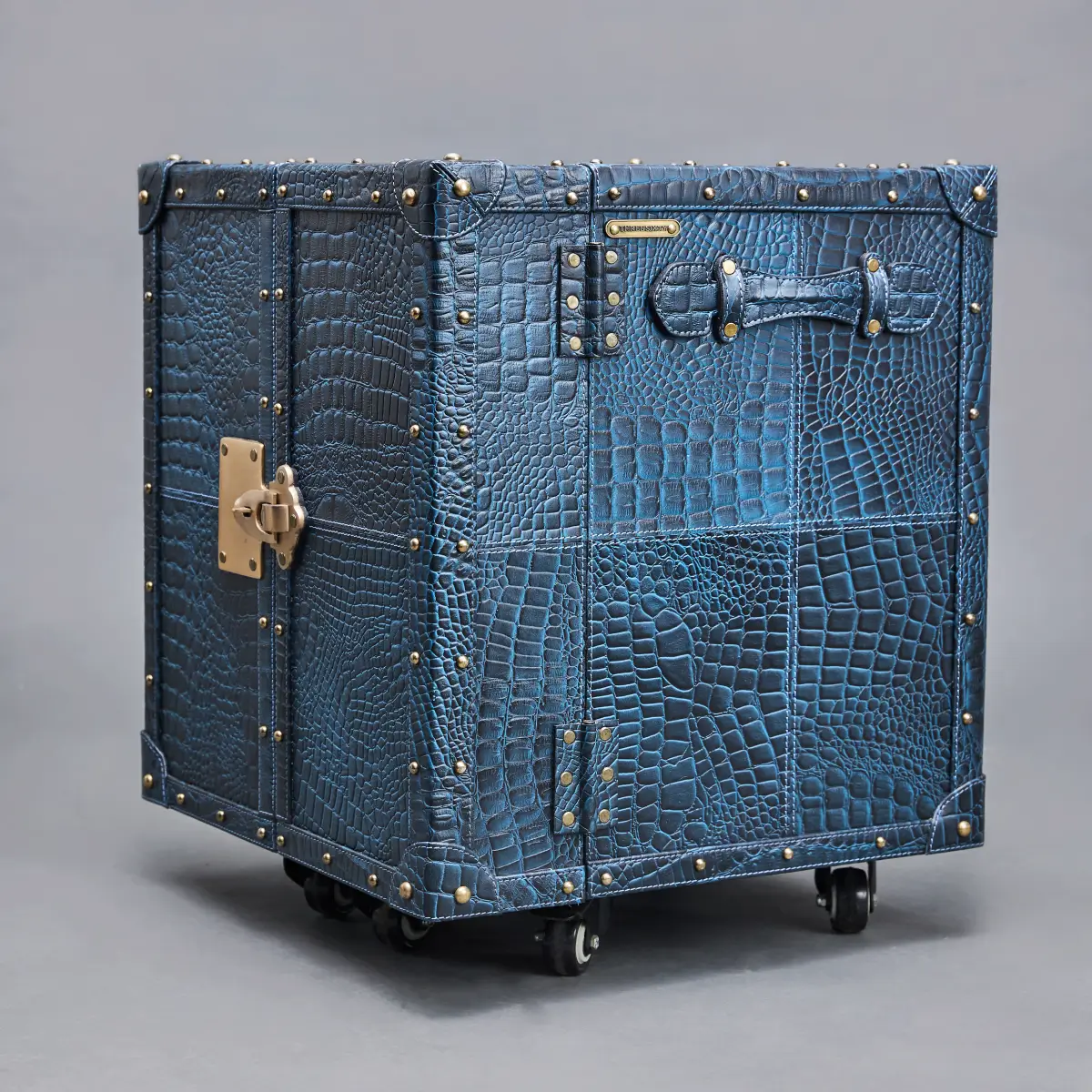 Miami Croco Small Sachin Bar Blue - Image 2