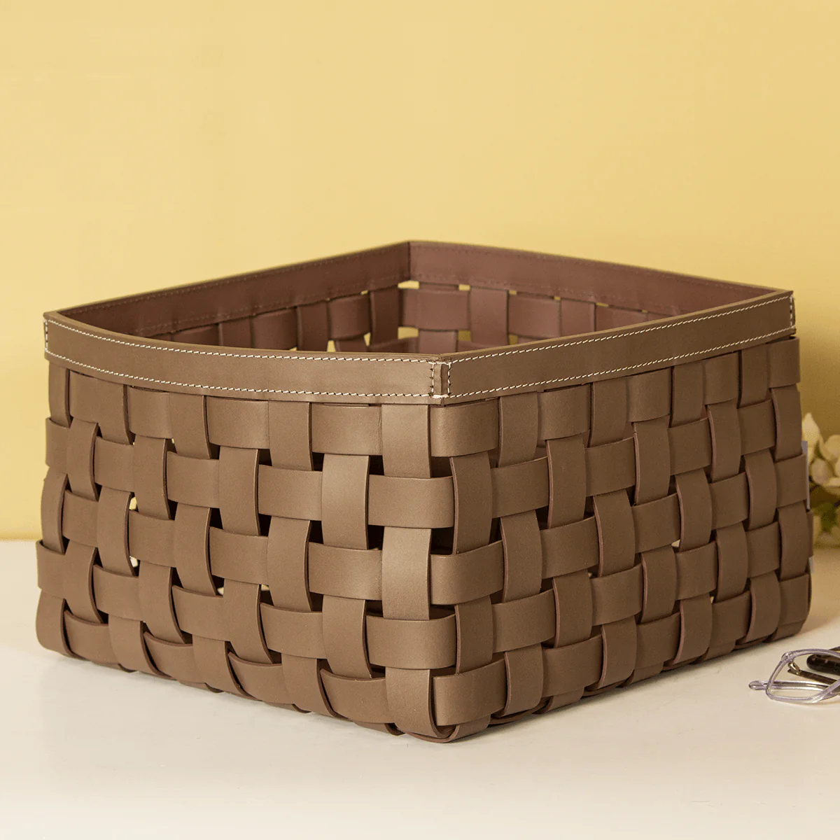 Modella Multipurpose Storage Baskets Large - Taupe - Image 2