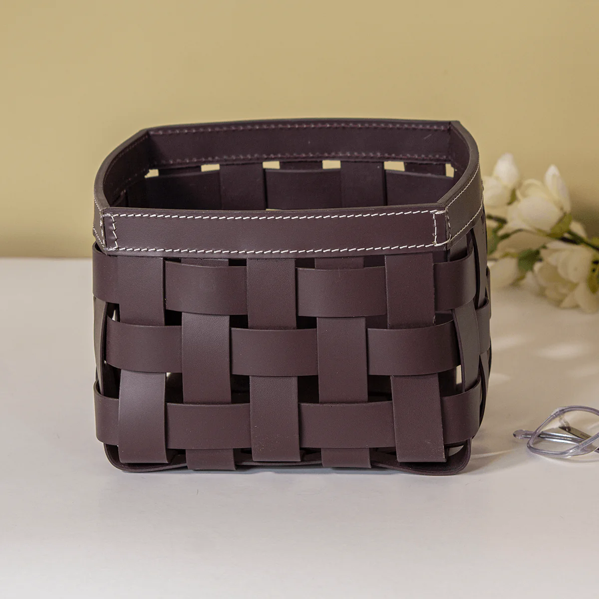 Modella Multipurpose Storage Baskets Small - Bordeaux