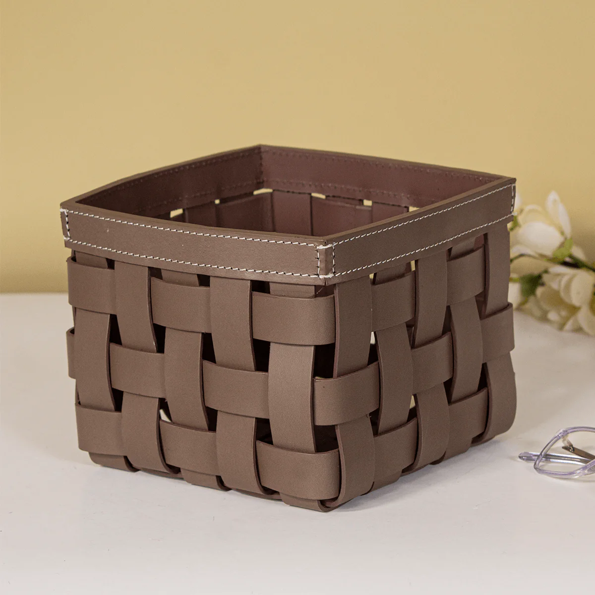 Modella Multipurpose Storage Baskets Small - Taupe - Image 2
