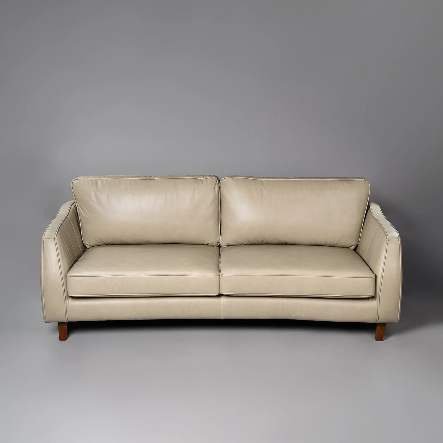 Muscat Three Seater Sofa Beige - Image 3