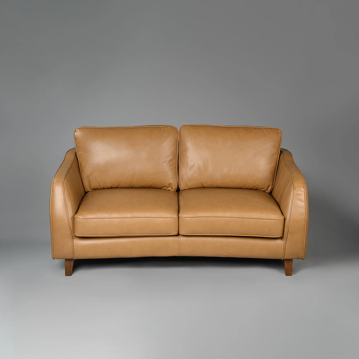 Muscat Two Seater Sofa Tan - Image 3
