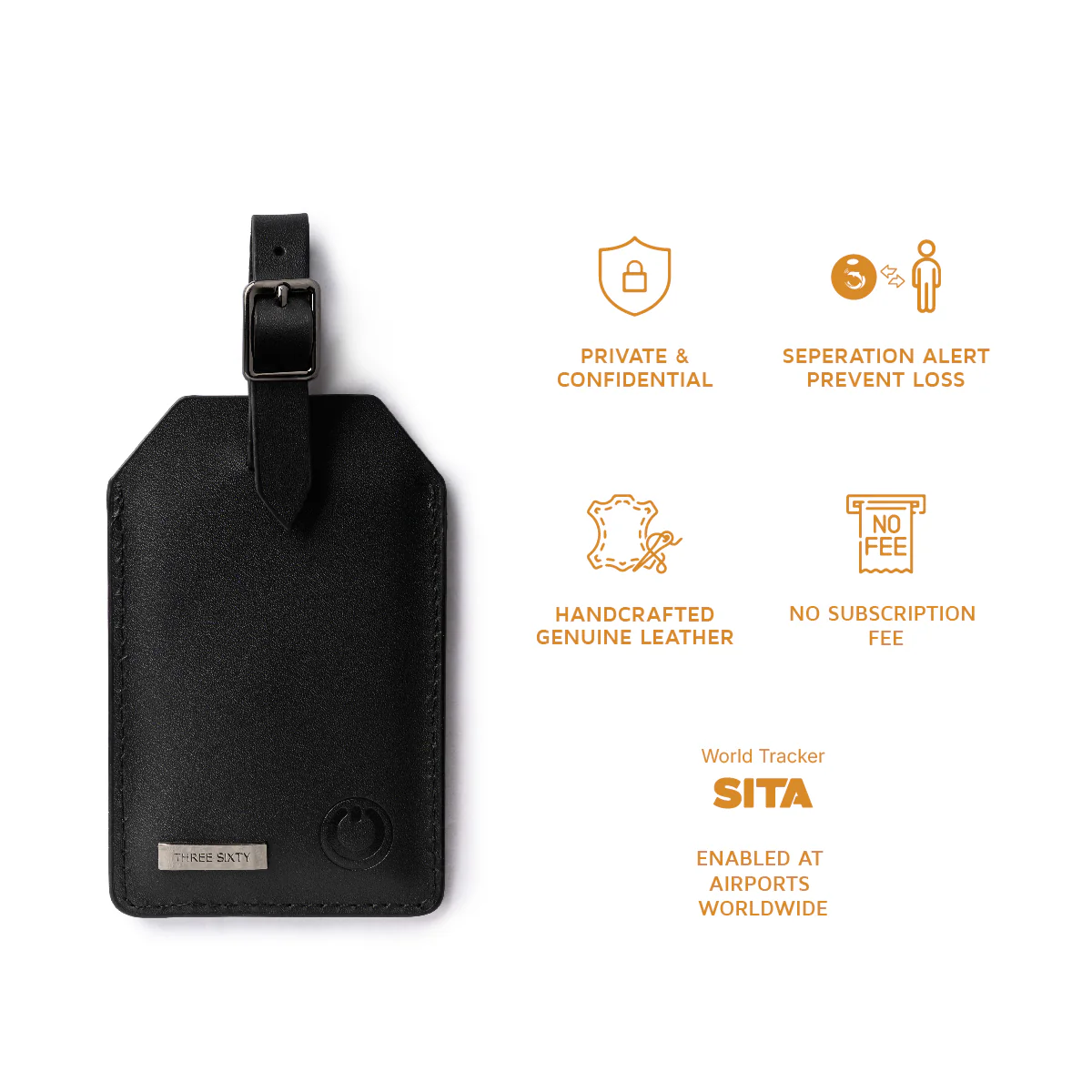 Orbit Smart Luggage Tag Black - Image 7