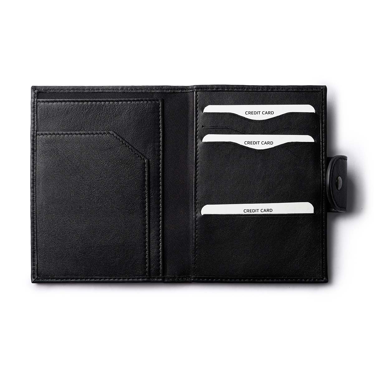 Orbit Smart Passport Holder Bi-Fold Black - Image 3