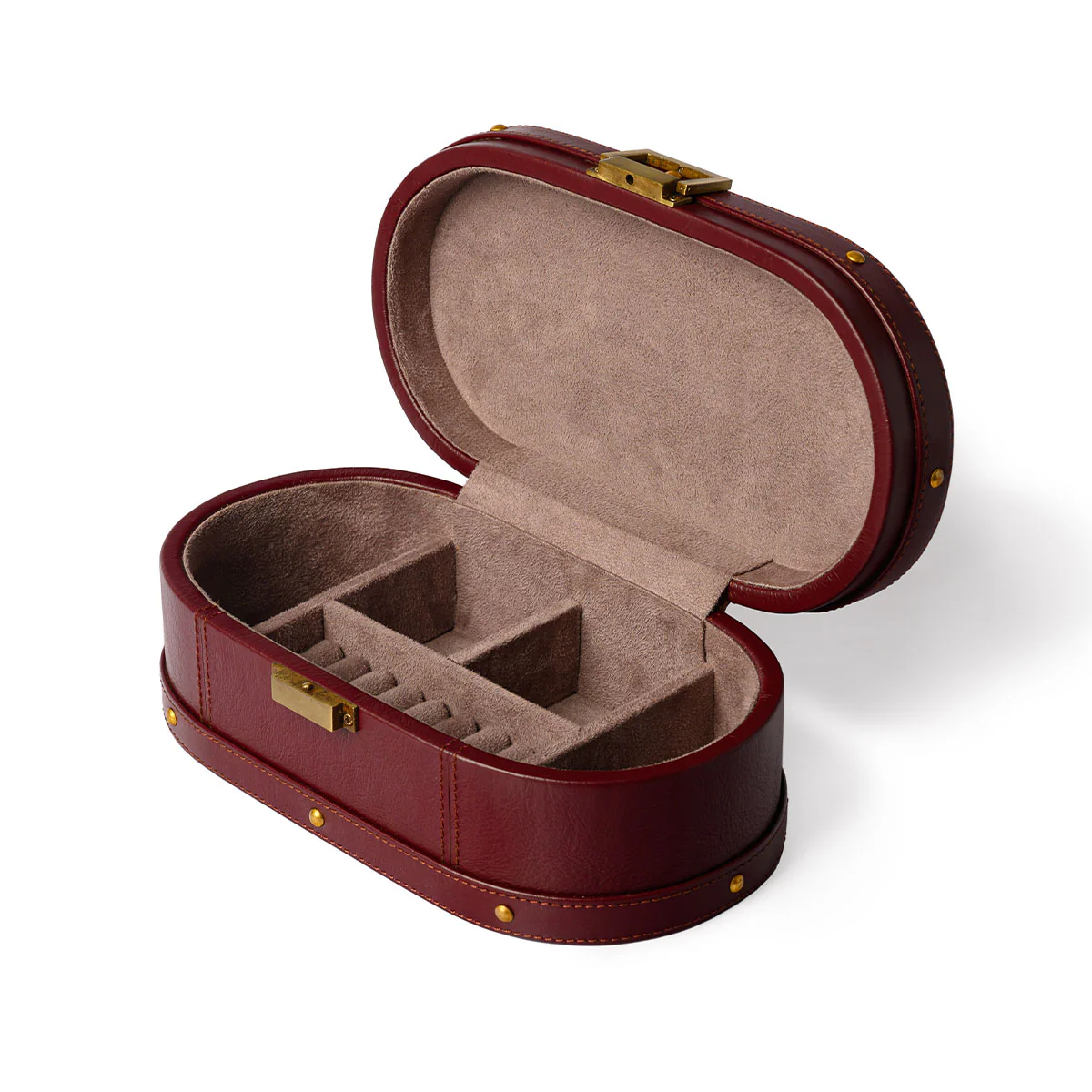 Orna Jewelry Box Burgundy - Image 2