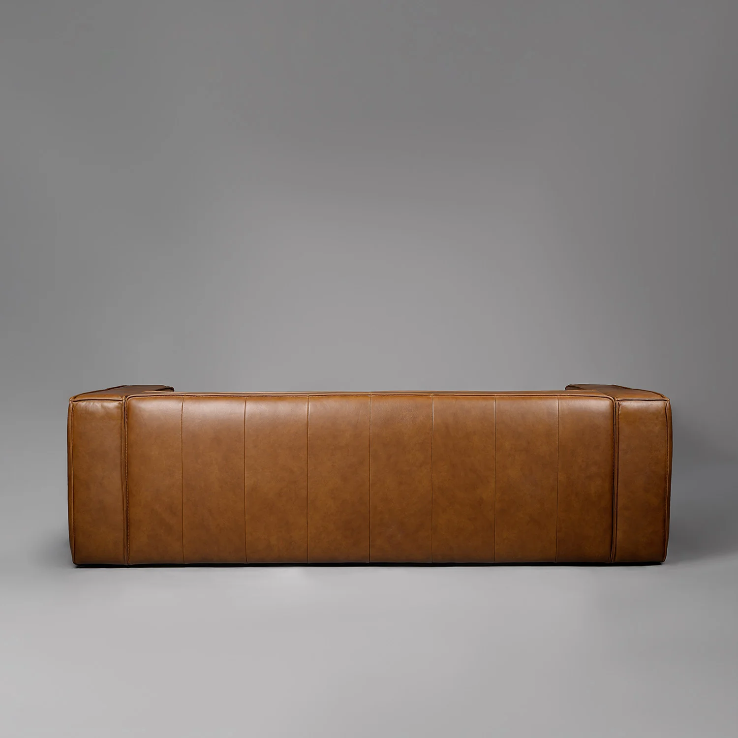 Praya Three Seater Sofa Brown - Image 4