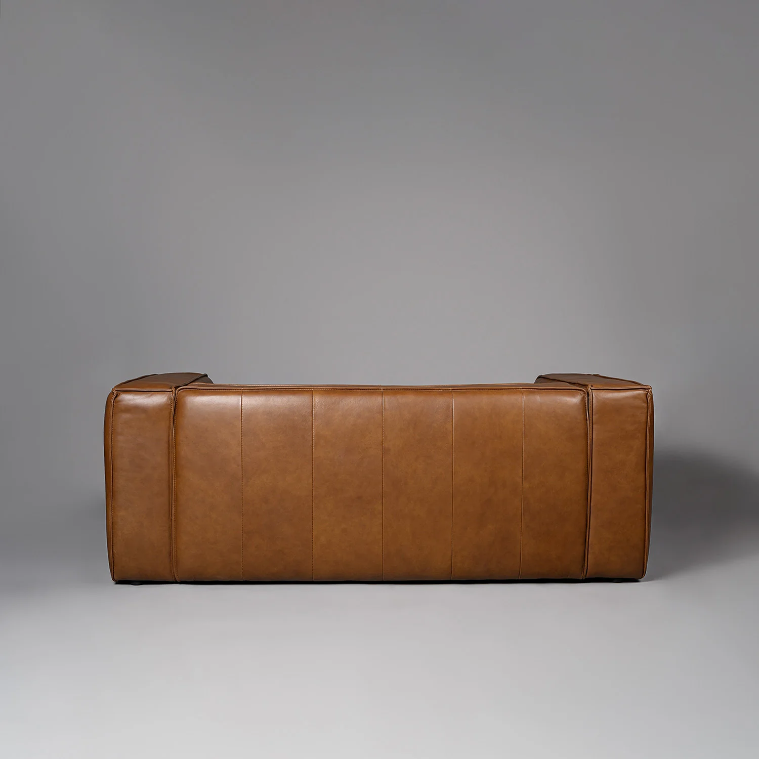 Praya Two Seater Sofa Brown - Image 4