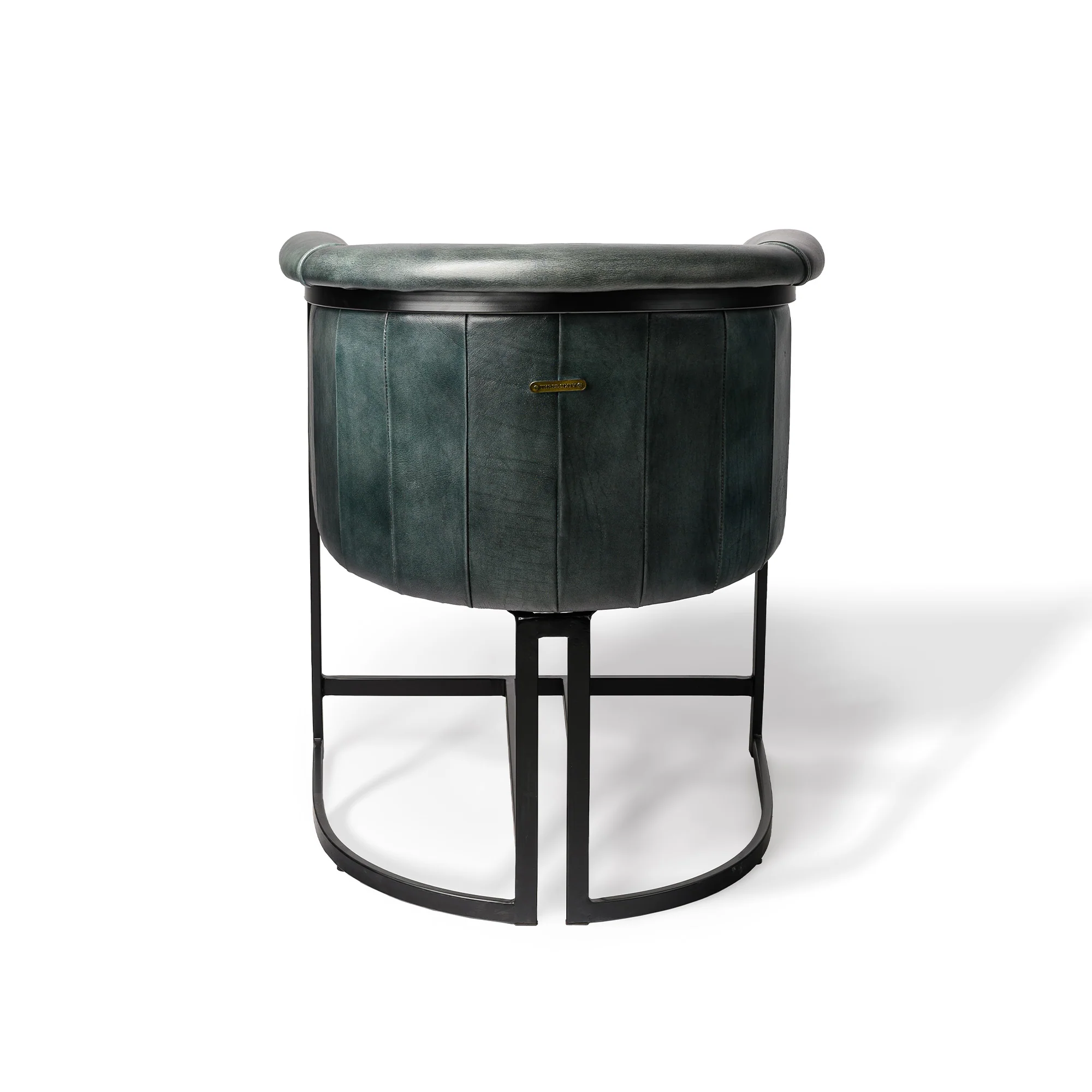 Rayal Barrel Chair Grey - Image 3