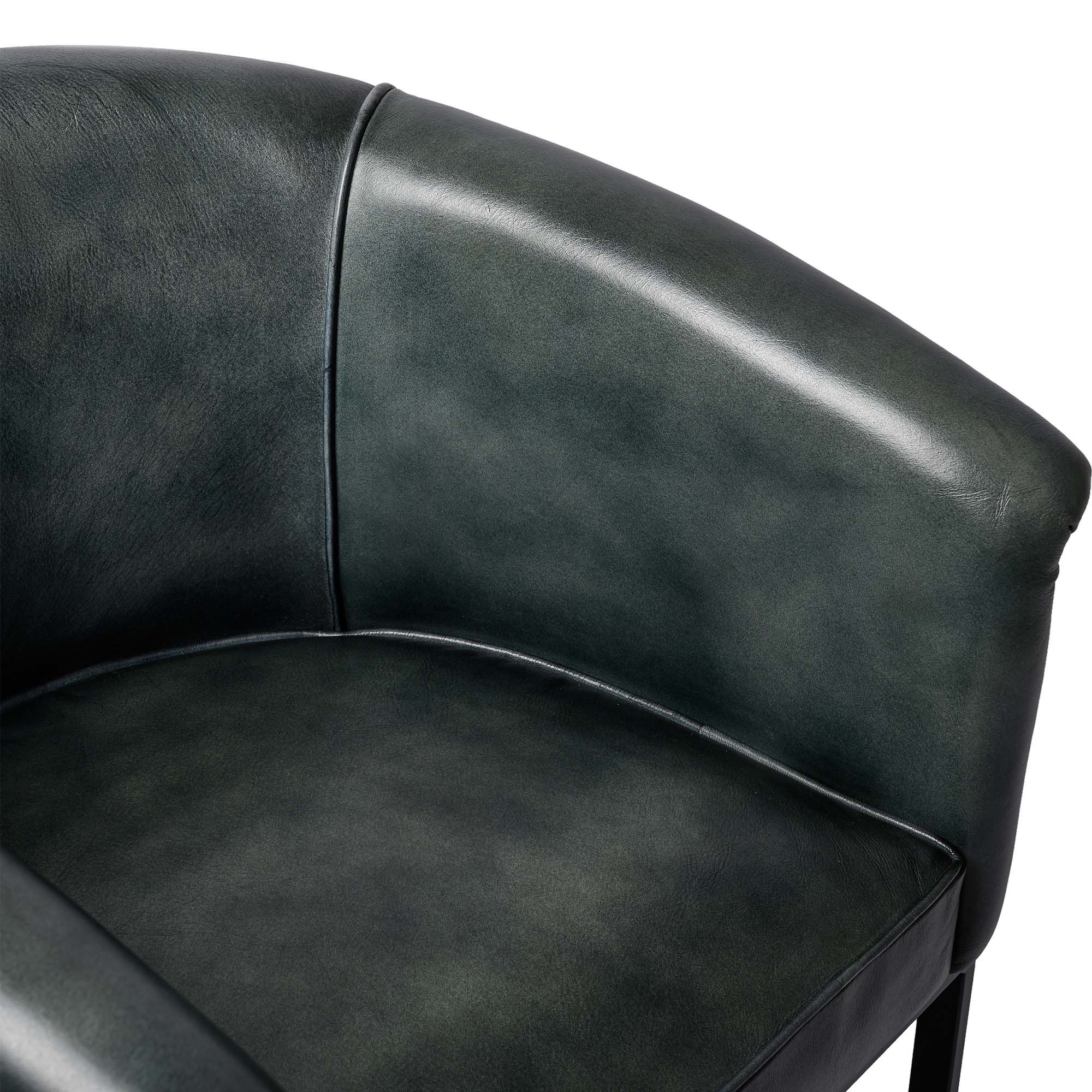 Rayal Barrel Chair Grey - Image 5