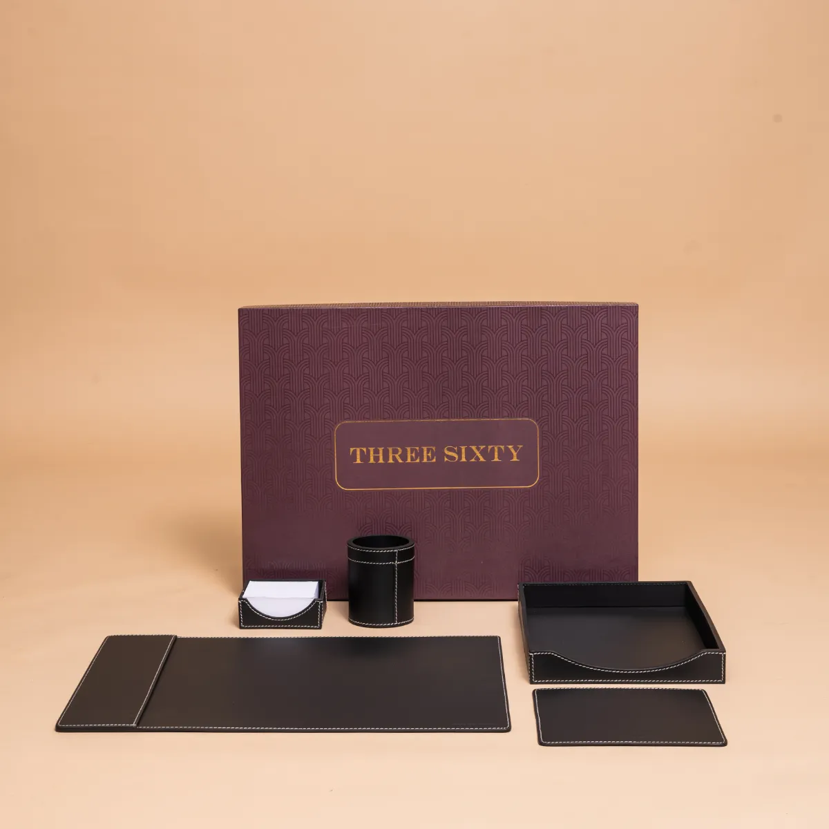 Modella Desktop Set with Mouse Pad Black - Image 4