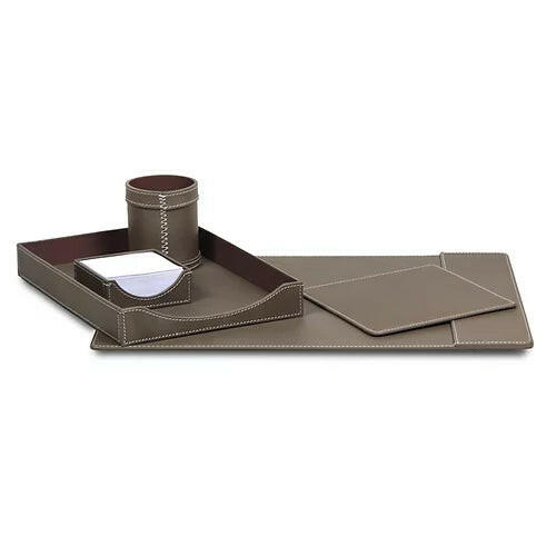Modella Desktop Set with Mouse Pad Taupe - Image 3
