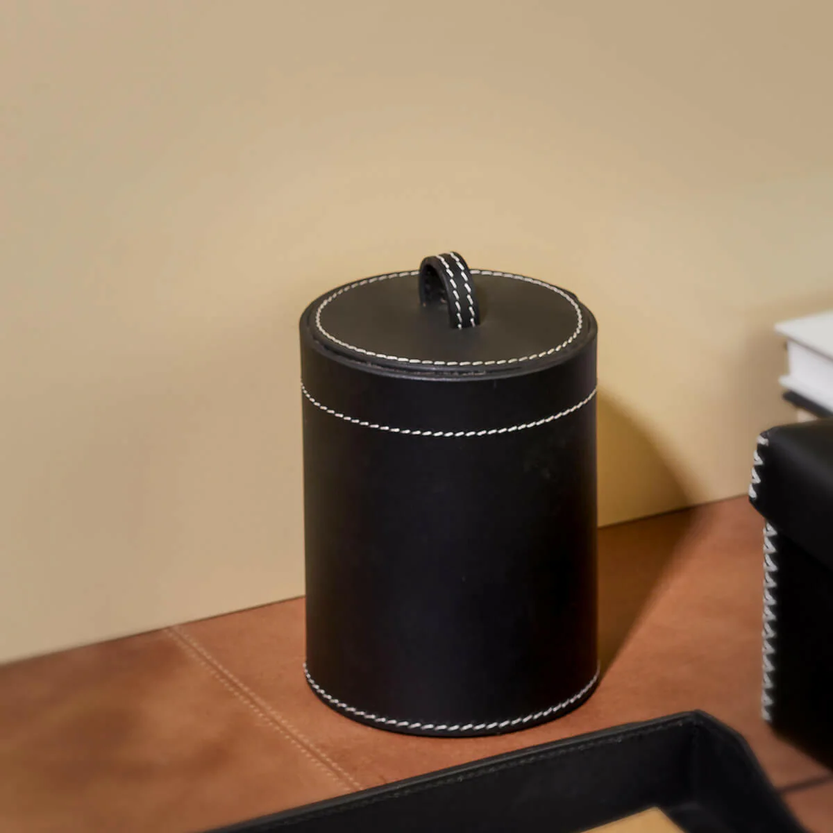 Modella Multi Storage Box With Lid Black