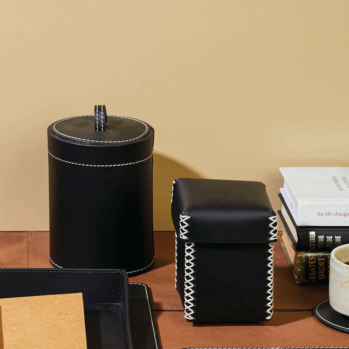 Modella Multi Storage Box With Lid Black - Image 6