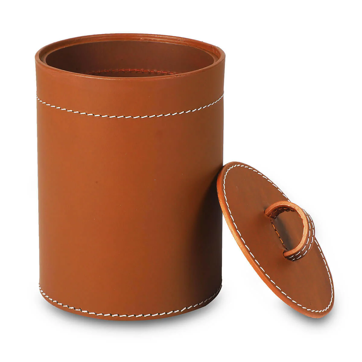 Modella Multi Storage Box With Lid Cognac - Image 2