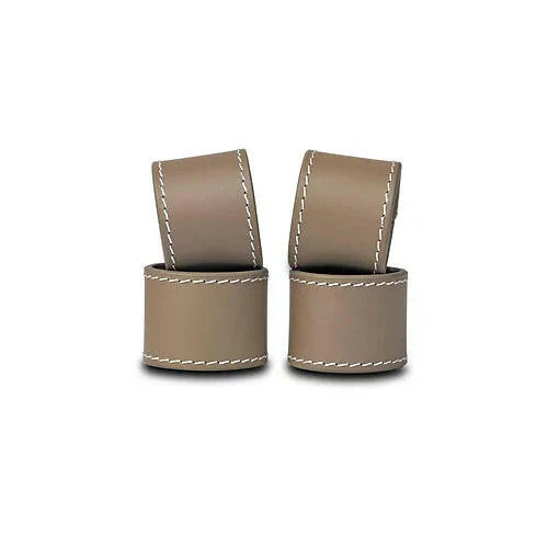 Modella Napkin Holder & Placemats Set Of 6 Taupe - Image 5