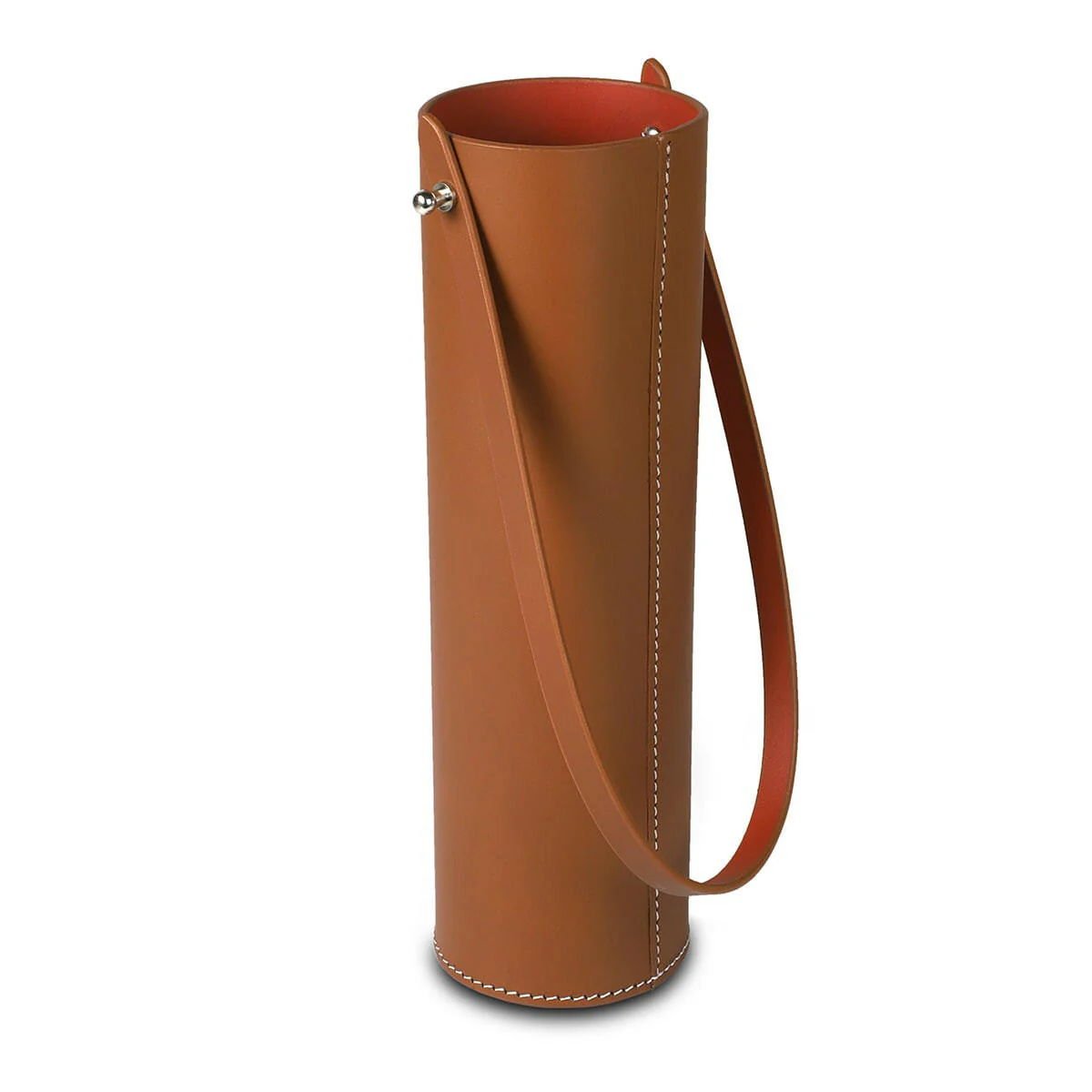 Modella Tall Single Wine Bottle Holder Cognac - Image 3