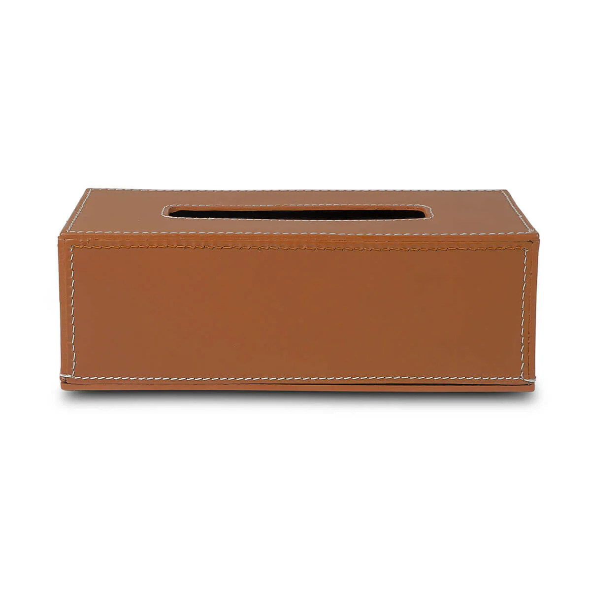 Modella Tissue Box Holder Cognac - Image 2